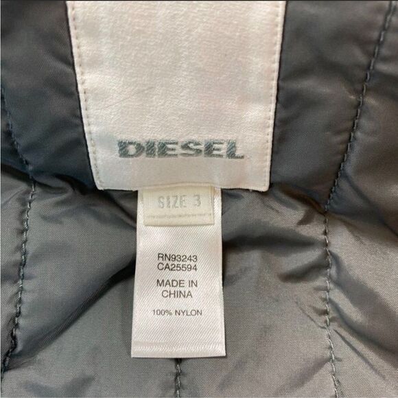 Diesel Kids Blue Racing Team Patch Full Zip Vest Size 3 - Picture 5 of 6